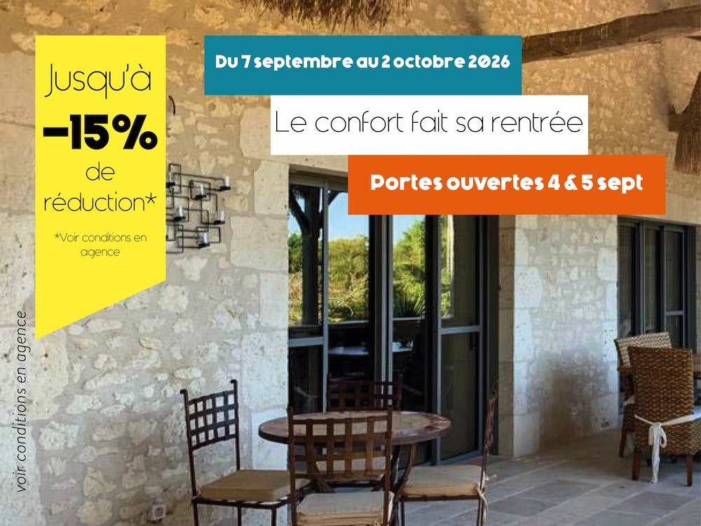 Portes ouvertes les 4 et 5 septembre chez 2MP Fermetures à Branges